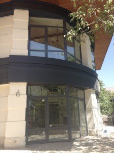 پنجره دوجداره یک رو رنگ