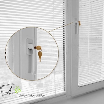 دستگیره کلیدخور پنجره UPVC